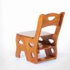Step Stool, 4-Step or 3-Step Folding, Portable, Made of The Solid Wood, Three Color Available (3-Step Stool-Chair) view 1