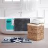 Handmade Rectangular Water Hyacinth Wicker Laundry Hamper with Lid Natural, Medium view 3