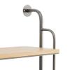 Deco 79 Industrial Metal Shelf Wall Storage Shelves for Bedroom, Living Room, Bathroom, Kitchen, Office and More, 25" L x 7" W x 33" H, Brown view 4