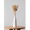 AETVRNI DIY Vase for Pampas Grass, Handmade White Ceramic Vase, Modern Home Decorative Vase for Dried/Flowers,White view 1