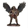CatholicStore 13.5" St. Michael Statue, Very Dynamic, Cold Cast Bronze Resin view 1
