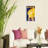 Lufthansa - Near Middle East - Markets - Vintage Airline Travel Poster c.1970s - Fine Art Matte Paper Print (Unframed) 11x14in view 3