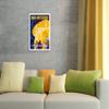 Lufthansa - Near Middle East - Markets - Vintage Airline Travel Poster c.1970s - Fine Art Matte Paper Print (Unframed) 11x14in view 4