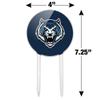 Acrylic Lincoln University (MO) Primary Logo Cake Topper Party Decoration for Wedding Anniversary Birthday Graduation view 2