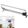 SOBS Retractable Pull Out Clothes Hanger Rail Hang Rod Telescopic Cabinet Sliding Racks, Multi-Function Clothes Hanger Rail/Towel Rail/Extending Rail/Storage Organiser for Closet (Size : 30cm11.8in) view 1