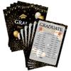 Graduation Party Games - This Or That Game Cards for The Graduate - Graduation Party Decorations 2024 - Gold & Black Grad Celebrations Party Supplies for High School/College - 30 Game Cards(F02) view 1