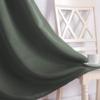 Archu Sheets Triple Pinch Pleated with Hanging Hook Curtains Living Room Patio Sliding Door Extra Long Drapes (Dark Grey Solid, 52 Inch Wide by 63 Inch Long- 1 Panel) view 2