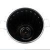 KKNH Trash Can Trash Can Creative European-Style Round Plastic Garbage CAN 55L / 14.5 Gallon Large Thick Fashionable Outdoor Garbage Bin Home and Office (Color : Black) view 2