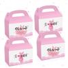 Roaring Good Time 12 PCS Ballerina Party Favor Boxes Treat Candy Goodie Bags Ballerina Party Bags Mama Mia for Baby Shower Birthday Decoration Dancing Decoration Supplies view 1