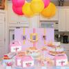 Roaring Good Time 12 PCS Ballerina Party Favor Boxes Treat Candy Goodie Bags Ballerina Party Bags Mama Mia for Baby Shower Birthday Decoration Dancing Decoration Supplies view 4
