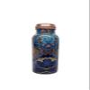 Copper Bottle Unique Printed Water Bottle For Drinking Water Dirt Proof Leak Proof and Joint Less Ayurveda and Yoga Health Benefits Water Premium Bottle (Set Of 2) By ORNATE INTERNATIONAL view 2