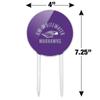 Acrylic UW Whitewater Warhawks Logo Cake Topper Party Decoration for Wedding Anniversary Birthday Graduation view 2