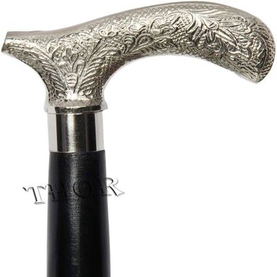 Nautical Vintage Design Derby Design Handle Victorian Black Wooden Rustic Vintage Home Decor Gifts
