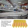 5PCS 30 Cell Plastic Egg Tray, Stackable Multi-function Egg Storage Container for Storage Transportation Home Farm Supplies (28.7 * 28.3cm)(Yellow) view 4