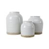 Artissance AM83020105 17 in. Tall Off White Matte-Glazed Porcelain Clara Large Vase (Dcor) view 2