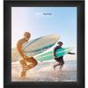 Poster Palooza 10x13 Contemporary Satin Complete Wood Picture Frame with UV Acrylic Plexiglass, Foam Board Backing & Hardware Included view 4