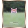 Poster Palooza 21x27 Contemporary Pewter Complete Wood Picture Frame with UV Acrylic Plexiglass, Foam Board Backing & Hardware Included view 3