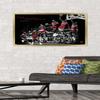 Trends International Michael Jordan - Fly Wall Poster, 22.375" x 34", Gold Framed Version view 2
