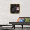 Trends International Michael Jordan - Can't Accept Not Trying Wall Poster, 14.725" x 22.375", Gold Framed Version view 2