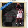 Trends International Michael Jordan - Can't Accept Not Trying Wall Poster, 14.725" x 22.375", Gold Framed Version view 3