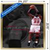 Trends International Michael Jordan - Can't Accept Not Trying Wall Poster, 22.375" x 34", Gold Framed Version view 3