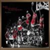 Trends International Michael Jordan - Fly Wall Poster, 22.375" x 34", Bronze Framed Version view 1