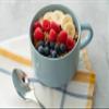 10 Strawberry Street Wazee Matte 4.75"/22 oz Oversized Mug, Set of 6, Mineral Blue view 4