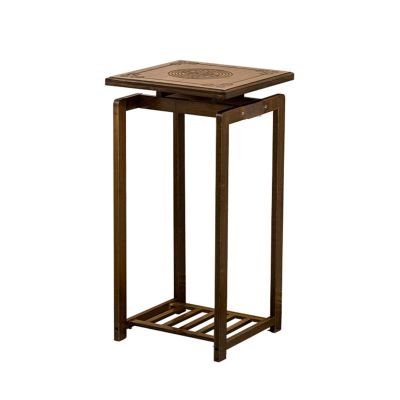 YUEYOULII Wooden Potted Plant Stand Vase Base Decorative Flower Pot Rack Indoor Flower Pot Rack Flower Pot Container Display Stand (Color : A47cm)