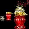 Cabilock Lotus-Shaped Kerosene Lamp for Worship Oil Light Adornment Lightweight Buddha Temple Decoration Sacred Atmosphere for Ceremonies and Meditation view 3