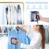 KEDEMAS Steamer Iron for Clothes,Portable Travel Mini Iron,1300W Powerful Garment Steamers,Horizontal, Vertical and Dry Ironing 4 in 1, 40s Fast Heat-up(Dark Blue) view 2