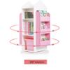 360 Rotation BookshelfMulti-Layer Bookcase Shelf Storage Suitable for Living Room Bedroom Home Office Bookshelves view 4