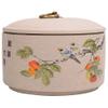 13.5cm Ceramics Tea Caddy Portable Sealed Jar Travel Tea Storage Spice Storage Tank view 1