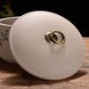 13.5cm Ceramics Tea Caddy Portable Sealed Jar Travel Tea Storage Spice Storage Tank view 2