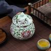 15.5cm Chinese Home Decoration Storage Tea Caddy Room Coffee Jar Table Accessories view 3
