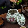 15.5cm Chinese Home Decoration Storage Tea Caddy Room Coffee Jar Table Accessories view 4