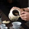 11.5cm Tea Caddy Porcelain Storage Jar Candy Box Spice Storage Tank Sealed Canister view 2