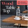 HEIRLOUM Reclaimed Wood Table Top - Rustic Recycled Wooden Piece Perfect for Signs, Counters, Kitchens, Dining and Coffee Table Tops (Straight Plank Table Top, 30" x 42") view 3