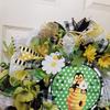Be Kind Welcome Wreath Decor Welcome, Wall hanging, Wreath Sign, Wreath Attachment. view 3