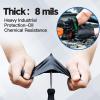 Infimor Gloves Disposable with Raised Diamond Texture Grip,8mil,Large view 3