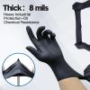 Infimor 8mil Nitrile Gloves Disposable Latex Free, X-Large 50Pcs view 3
