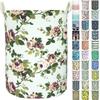 Aouker Merdes 19.7 Waterproof Foldable Laundry Hamper, Dirty Clothes Laundry Basket, Linen Bin Storage Organizer for Toy Collection (Laurel) view 1