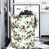 Aouker Merdes 19.7 Waterproof Foldable Laundry Hamper, Dirty Clothes Laundry Basket, Linen Bin Storage Organizer for Toy Collection (Laurel) view 2