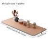 AGYHAM Wall Mounted Folding Table, Living Room Stand Workbench Computer Desk, Simple Installation Wooden Floating Deciduous Table (Size : 80X50cm) view 2