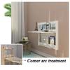 AGYHAM Folding Table Wall Mounted Deciduous Table Wall Table Home Hotel Apartment Hanging Desk Wooden Table Computer Desk with Shelf (Color : Wood Color, Size : Table Length 75cm) view 3