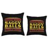 52 Years of Awesome official member saggy balls club 52 Throw Pillow view 3