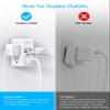 One Beat Surge Protector Wall Outlet Extender,3-Sided Outlet Splitter 1680J view 3