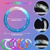 Honoson 96 Pack Glow in the Dark Party Supplies, Light up Glasses LED Bracelets, Neon Favor Flashing Bulk Gift for Adult (Vibrant Color) view 2
