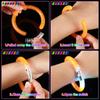 Honoson 96 Pack Glow in the Dark Party Supplies, Light up Glasses LED Bracelets, Neon Favor Flashing Bulk Gift for Adult (Vibrant Color) view 4