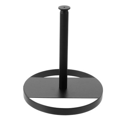Cabilock Vertical Roll Paper Holder Desktop Tissue Rack for Bathroom Kitchen Home Decor Retractable Stand for Paper Finish