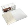 Talalay Natural Latex Sleeping Pillow, Medium Firmness Standard Pillow for Side, Back, and Stomach Sleepers to Get a Restful Sleep view 1